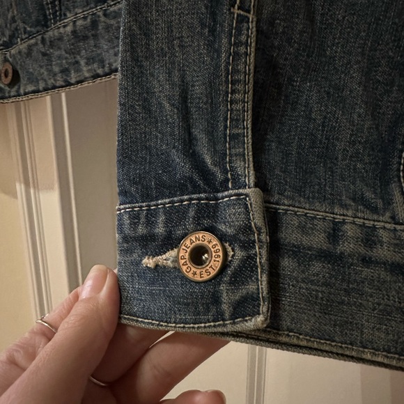 Gap Dark Jean Jacket - Picture 5 of 6